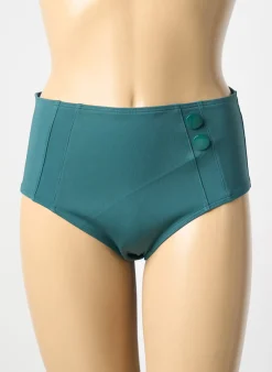 Bas De Maillot De Bain Simone Perele Vert Culotte