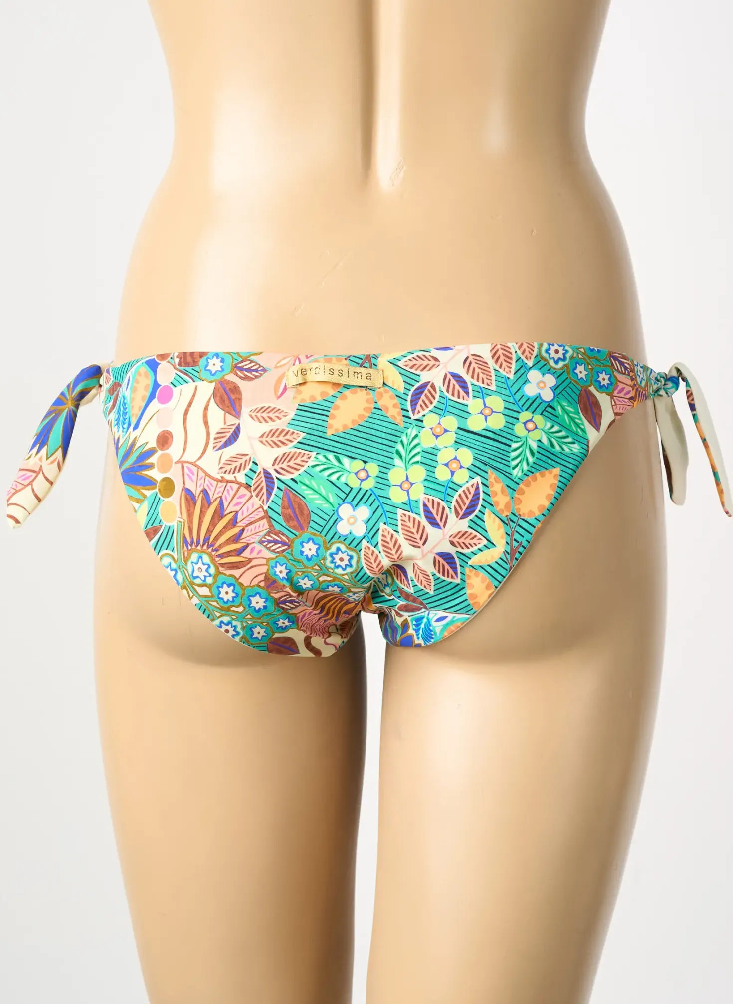 Bas De Maillot De Bain Verdissima Beige Bikini