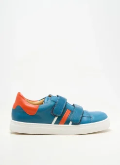 Baskets Acebos Bleu Bout Rond