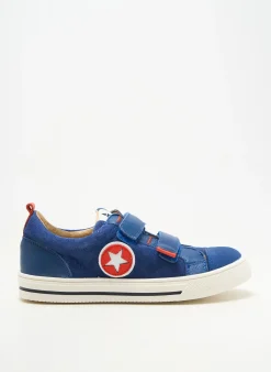 Baskets Acebos Bleu Bout Rond