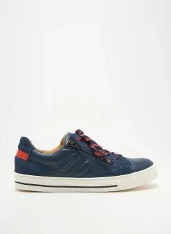 Baskets Acebos Bleu Bout Rond