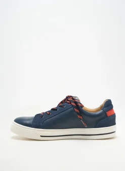 Baskets Acebos Bleu Bout Rond