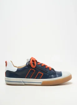 Baskets Acebos Bleu Bout Rond
