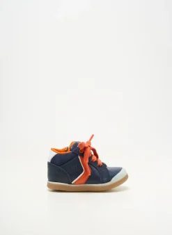 Baskets Acebos Bleu Bout Rond