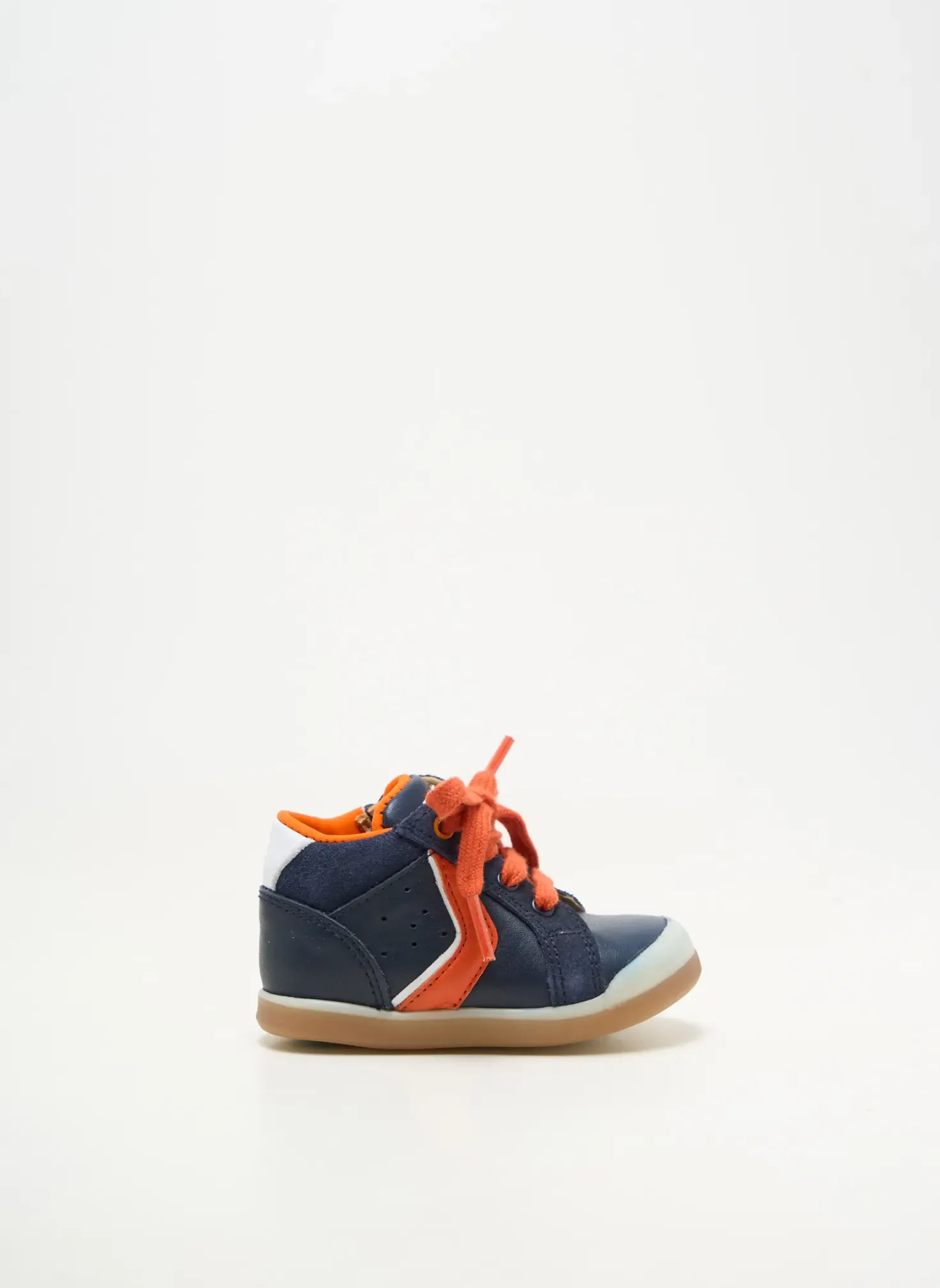 Baskets Acebos Bleu Bout Rond