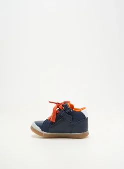 Baskets Acebos Bleu Bout Rond