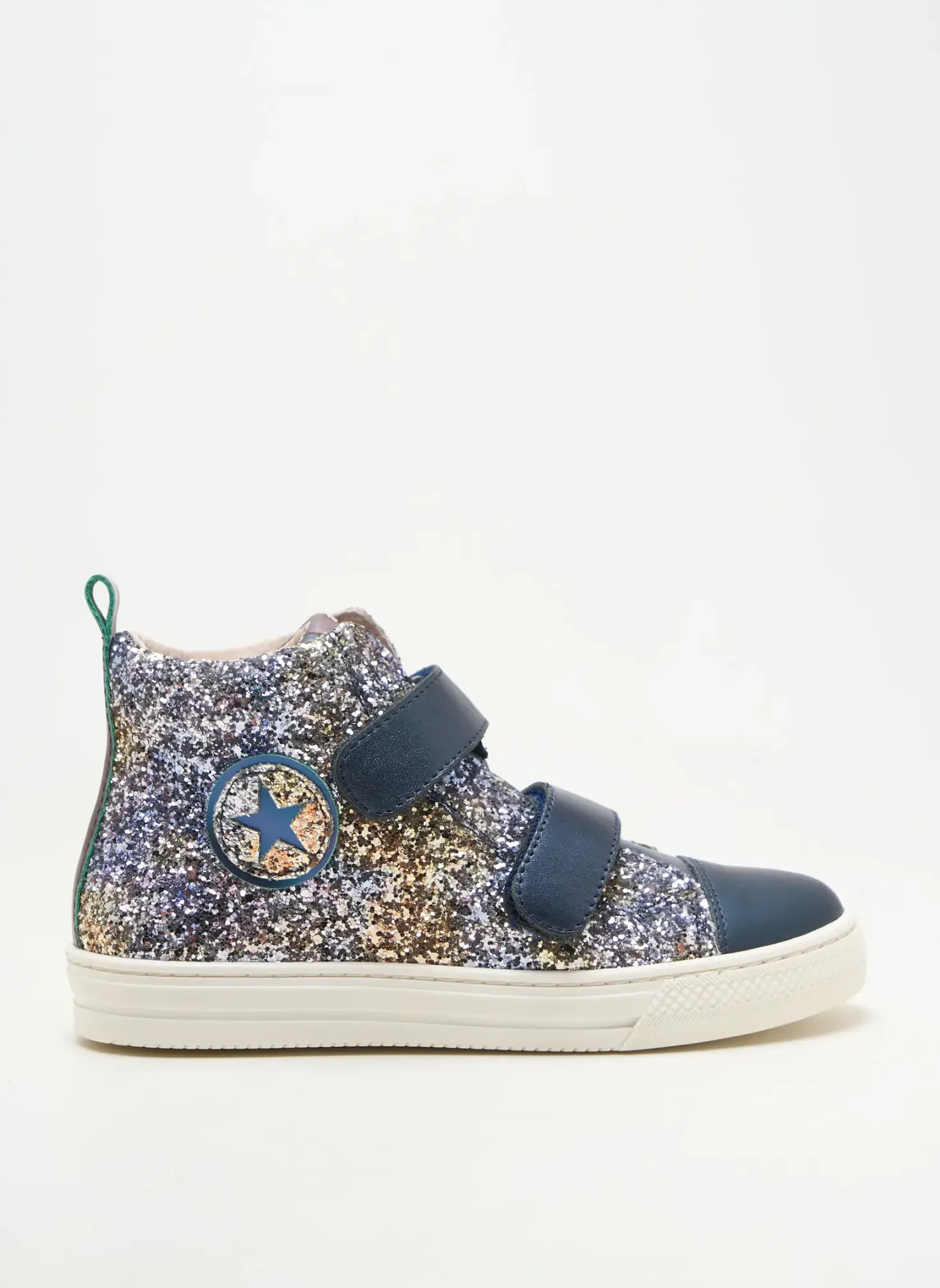 Baskets Acebos Bleu Bout Rond