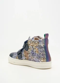 Baskets Acebos Bleu Bout Rond