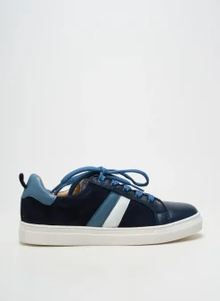 Baskets Acebos Bleu Talon Plat Jusqu'à 3cm