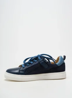 Baskets Acebos Bleu Talon Plat Jusqu'à 3cm
