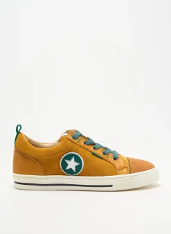 Baskets Acebos Jaune Bout Rond
