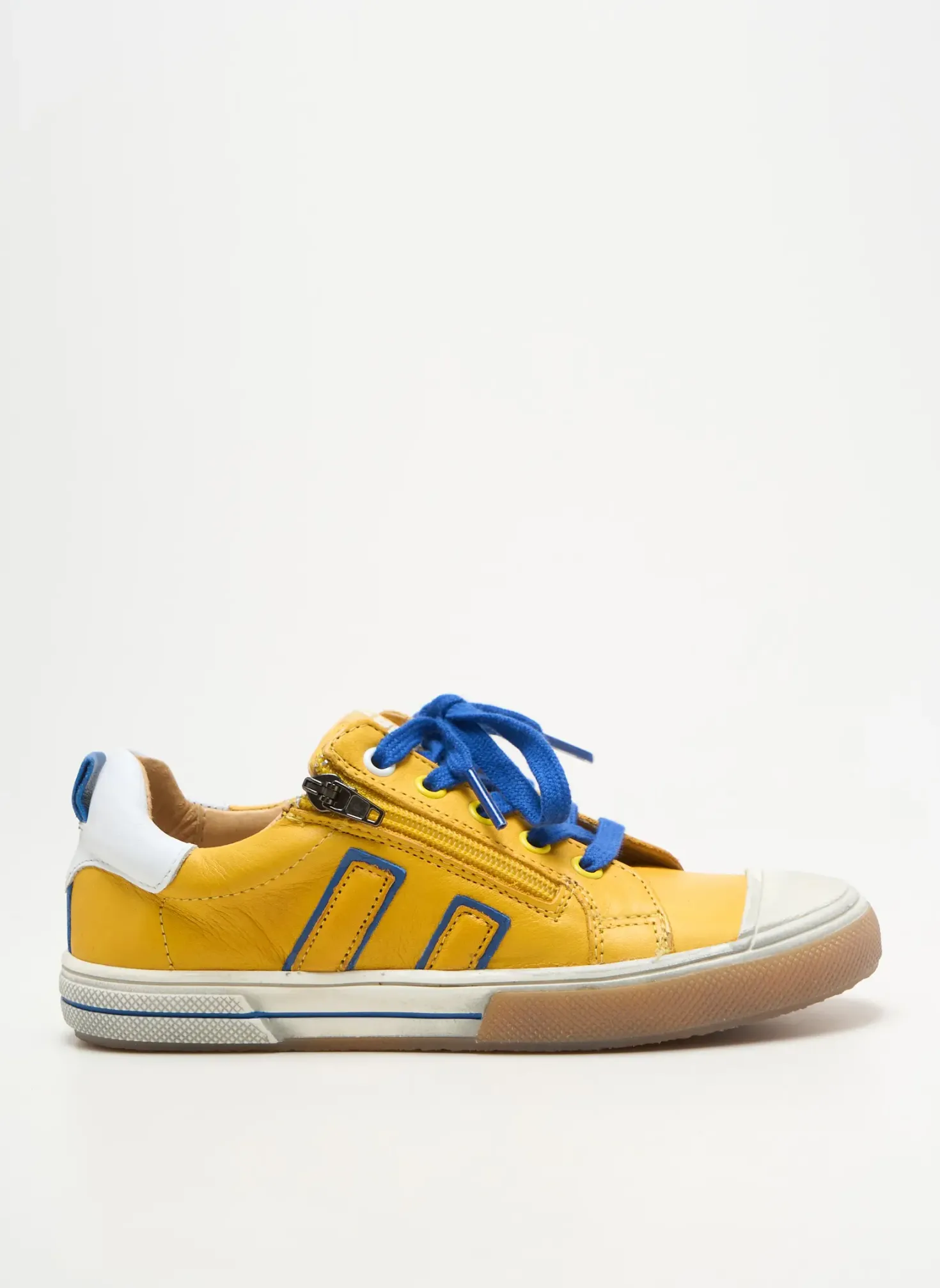 Baskets Acebos Jaune Bout Rond
