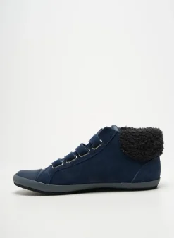 Baskets Armani Bleu Talon Plat Jusqu'à 3cm