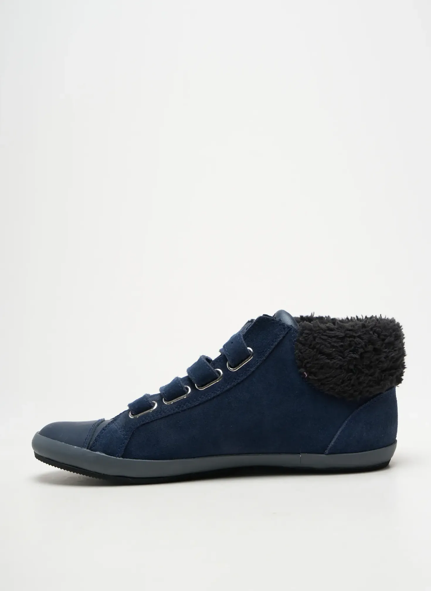 Baskets Armani Bleu Talon Plat Jusqu'à 3cm