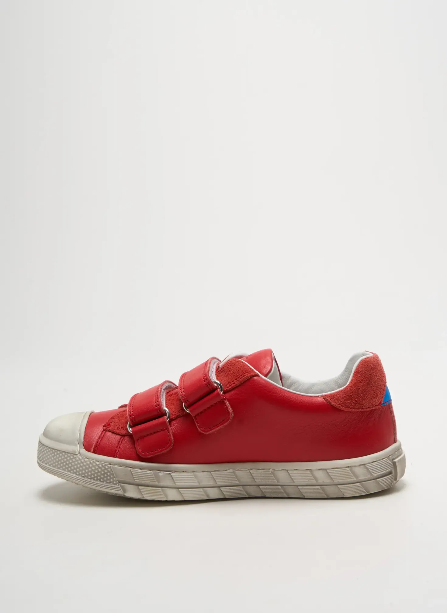 Baskets Babybotte Rouge Bout Rond