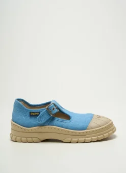 Baskets Bellamy Bleu Bout Rond