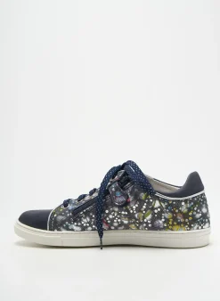 Baskets Bellamy Bleu Bout Rond