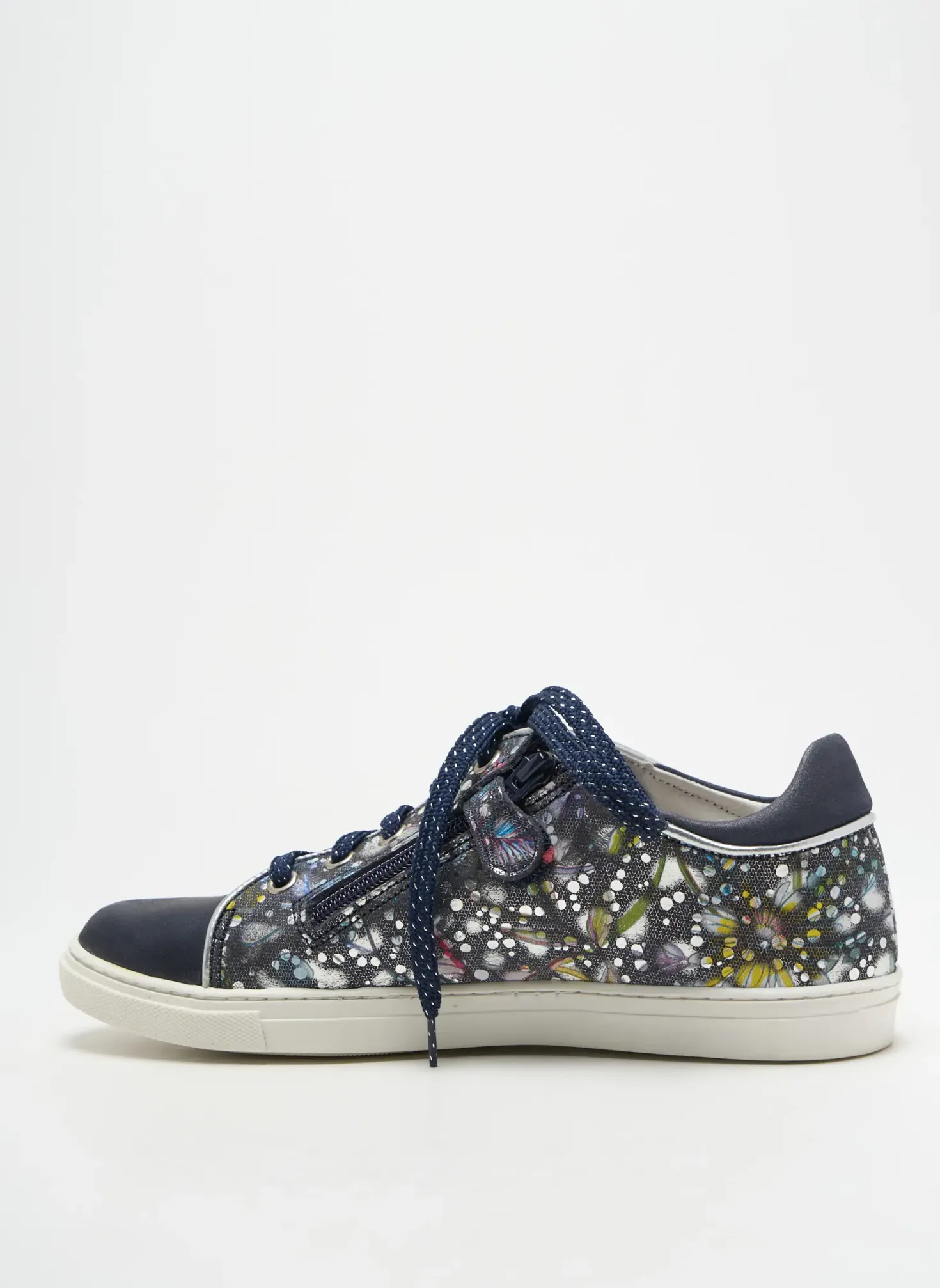 Baskets Bellamy Bleu Bout Rond