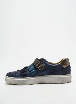 Baskets Bopy Bleu Bout Rond