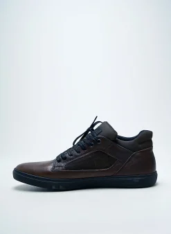 Baskets Bullboxer Marron Bout Rond