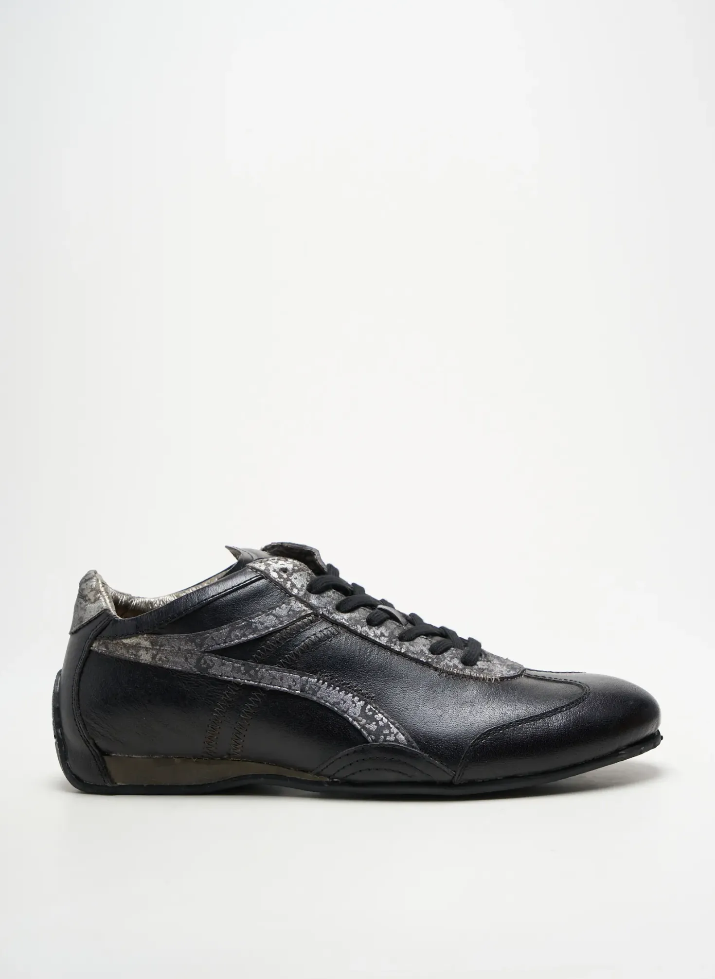 Baskets Bunker Noir Bout Rond