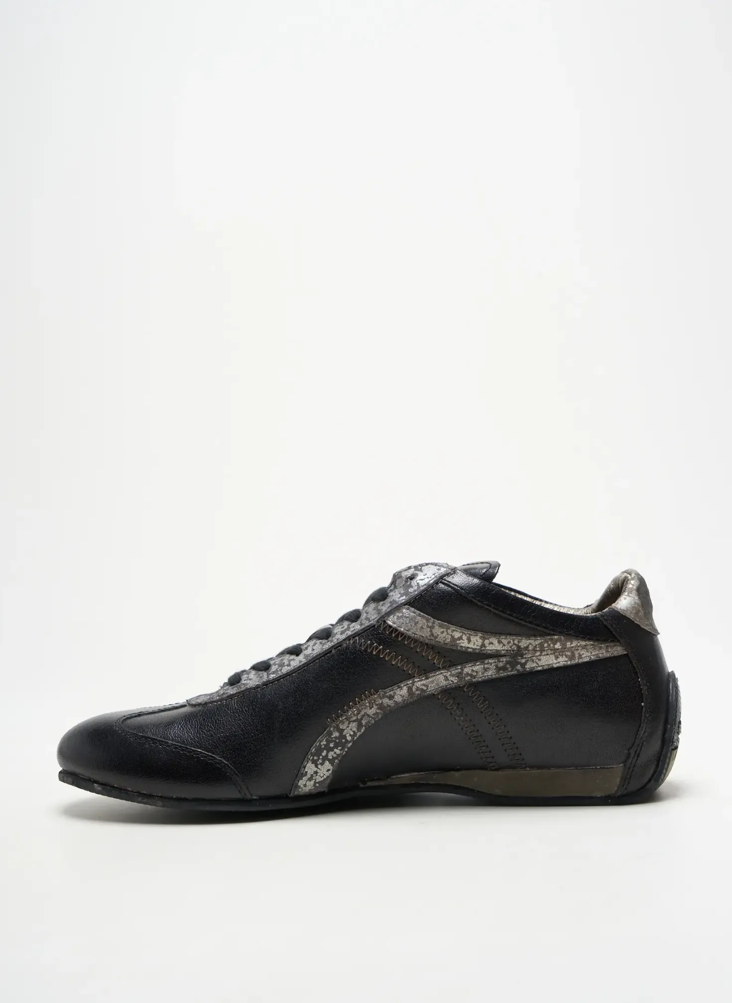 Baskets Bunker Noir Bout Rond