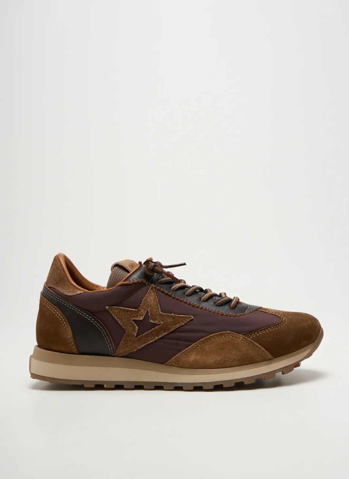 Baskets Cetti Marron Bout Rond