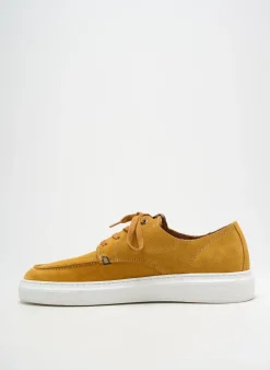 Baskets Cotemer Jaune Bout Rond