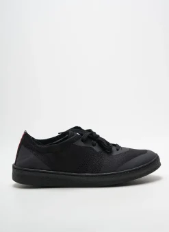 Baskets Ector Noir Bout Rond
