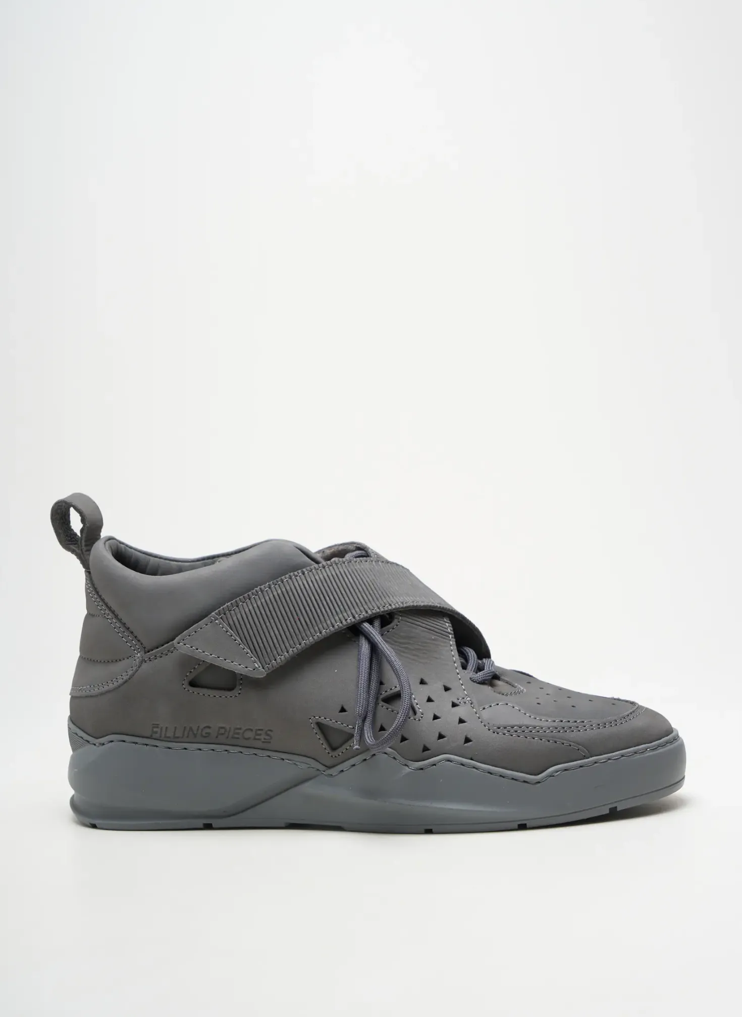 Baskets Filling Pieces Gris Bout Rond