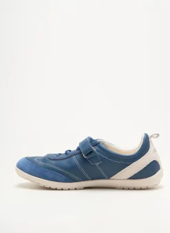 Baskets Geox Bleu Bout Rond