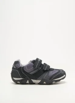 Baskets Geox Noir Bout Rond