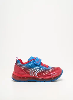 Baskets Geox Rouge Bout Rond