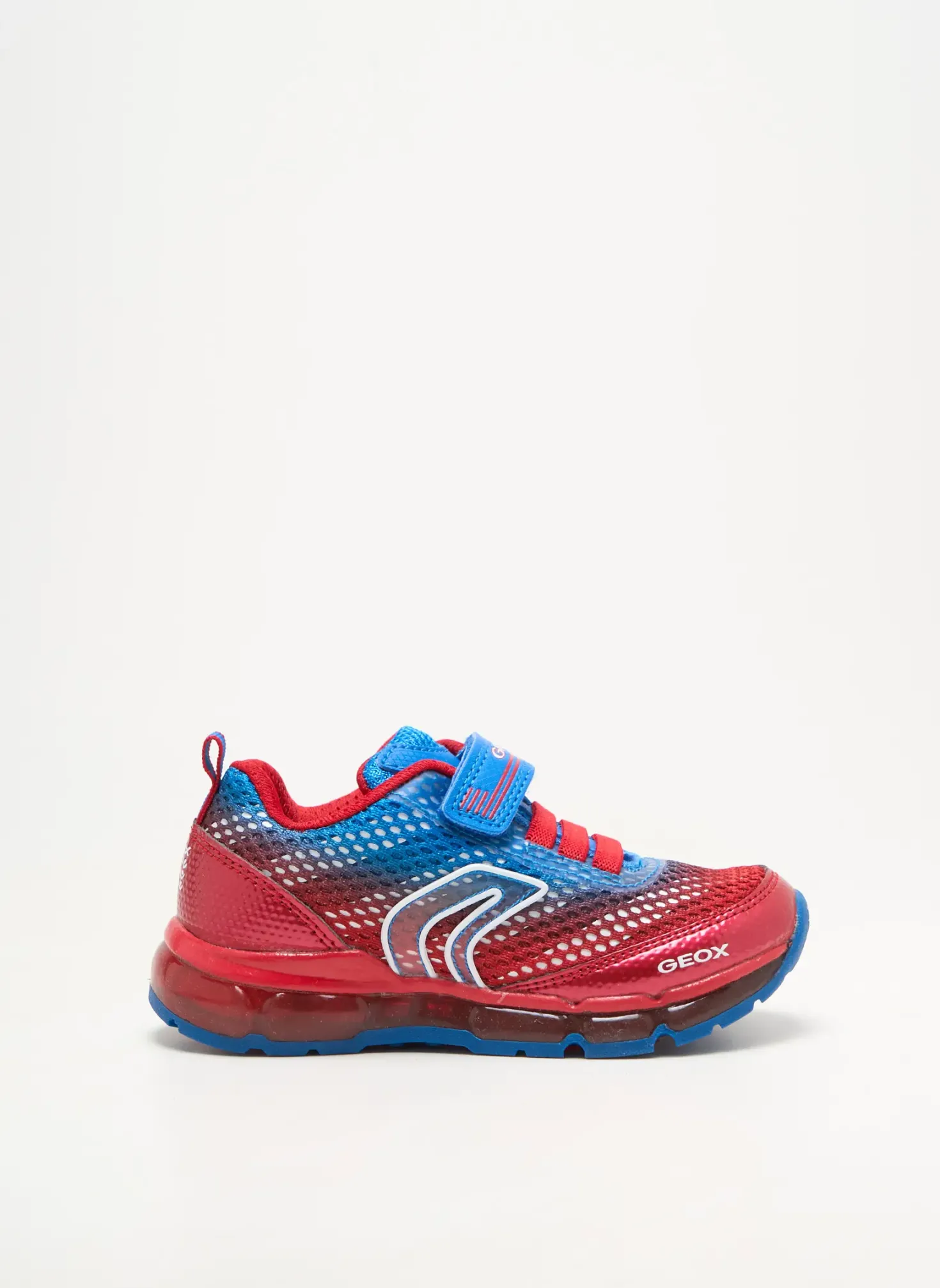Baskets Geox Rouge Bout Rond