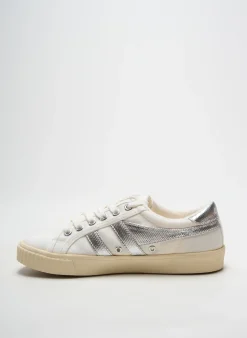 Baskets Gola Argent Talon Plat Jusqu'à 3cm
