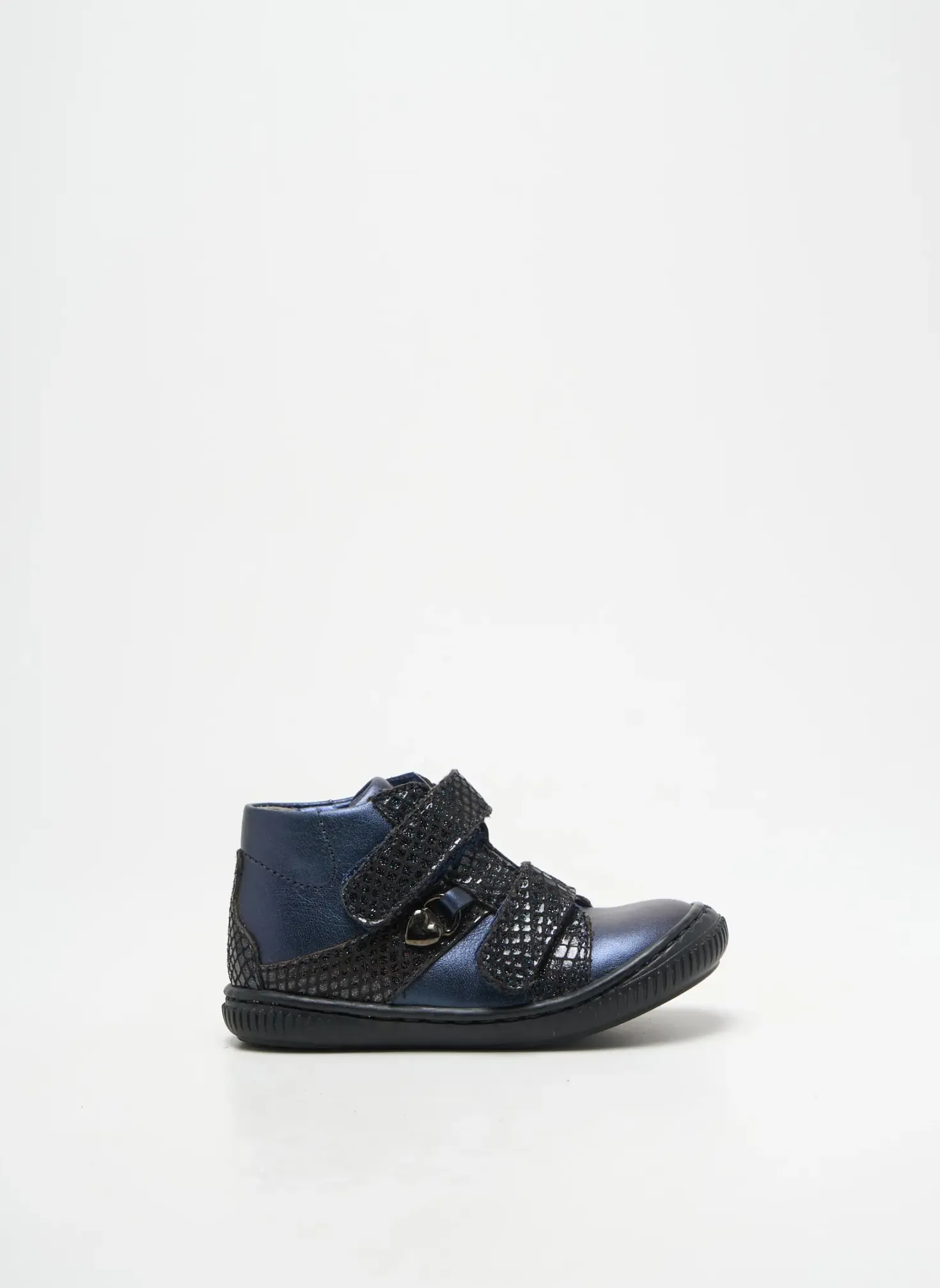 Baskets Little Mary Bleu Bout Rond