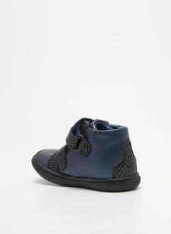 Baskets Little Mary Bleu Bout Rond