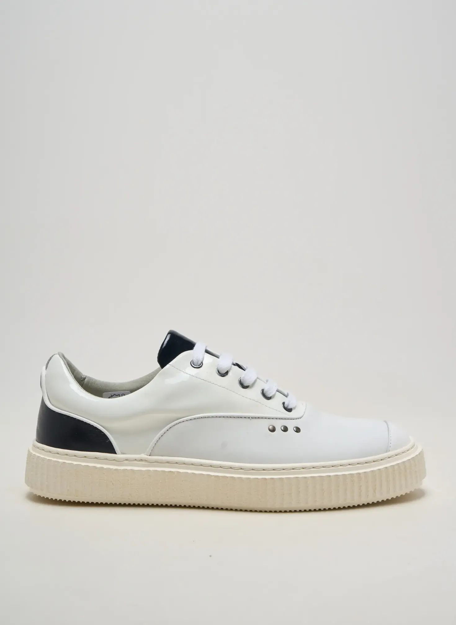 Baskets Me.land Blanc Bout Rond