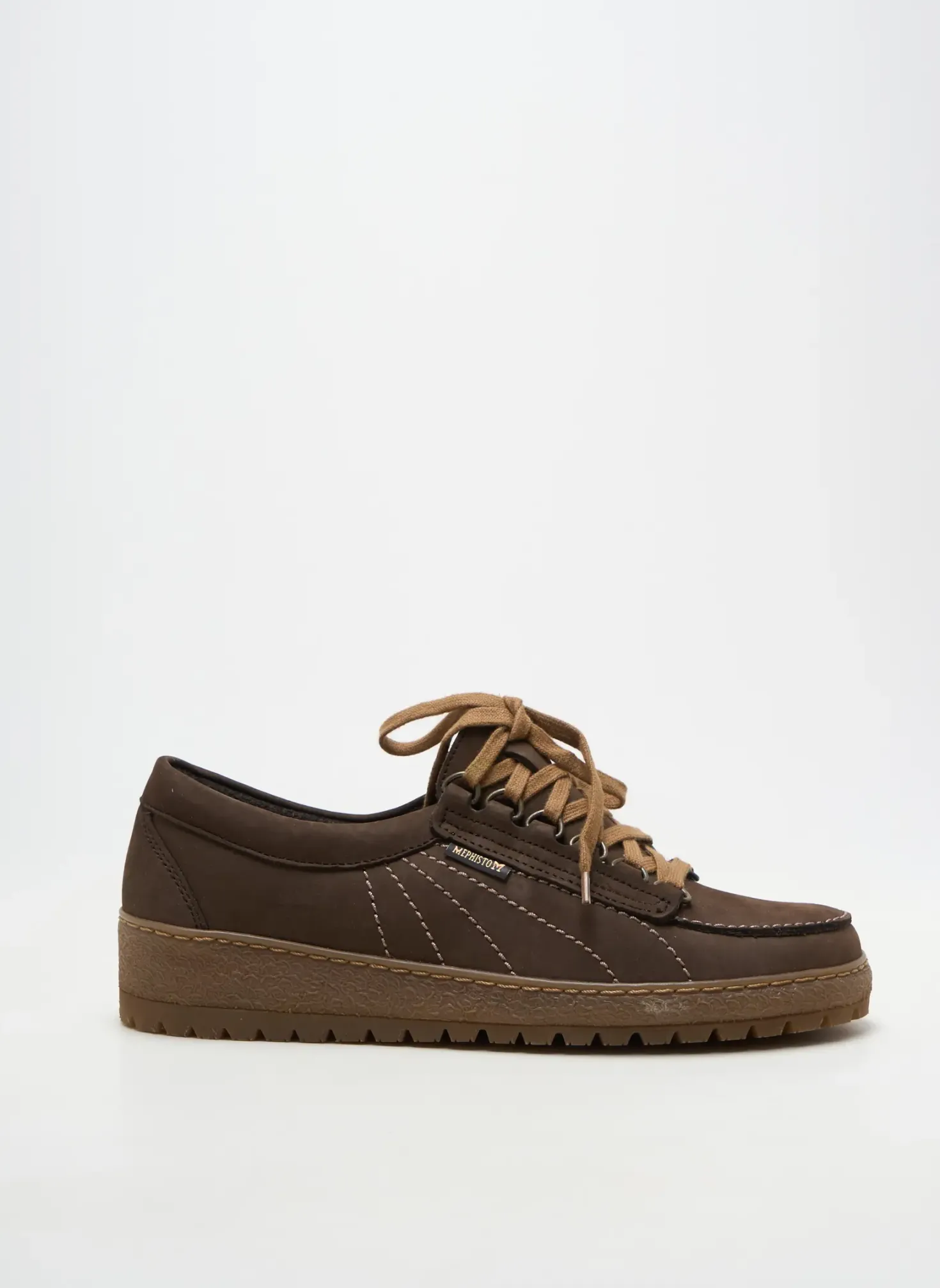 Baskets Mephisto Marron Talon De 4 À 6cm