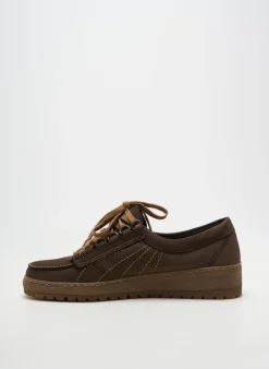 Baskets Mephisto Marron Talon De 4 À 6cm