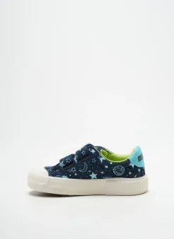 Baskets Mtng Bleu Bout Rond