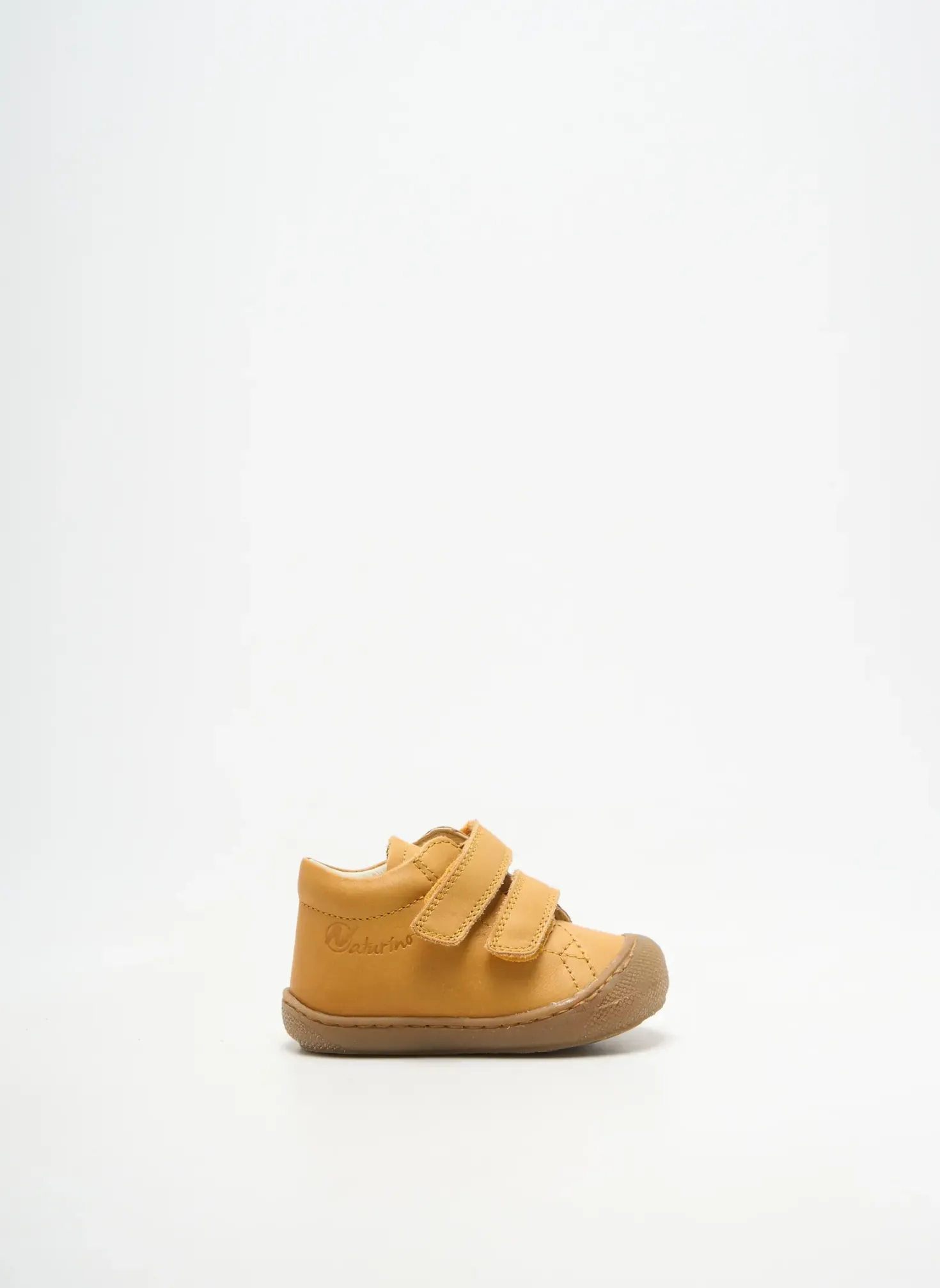 Baskets Naturino Jaune Bout Rond