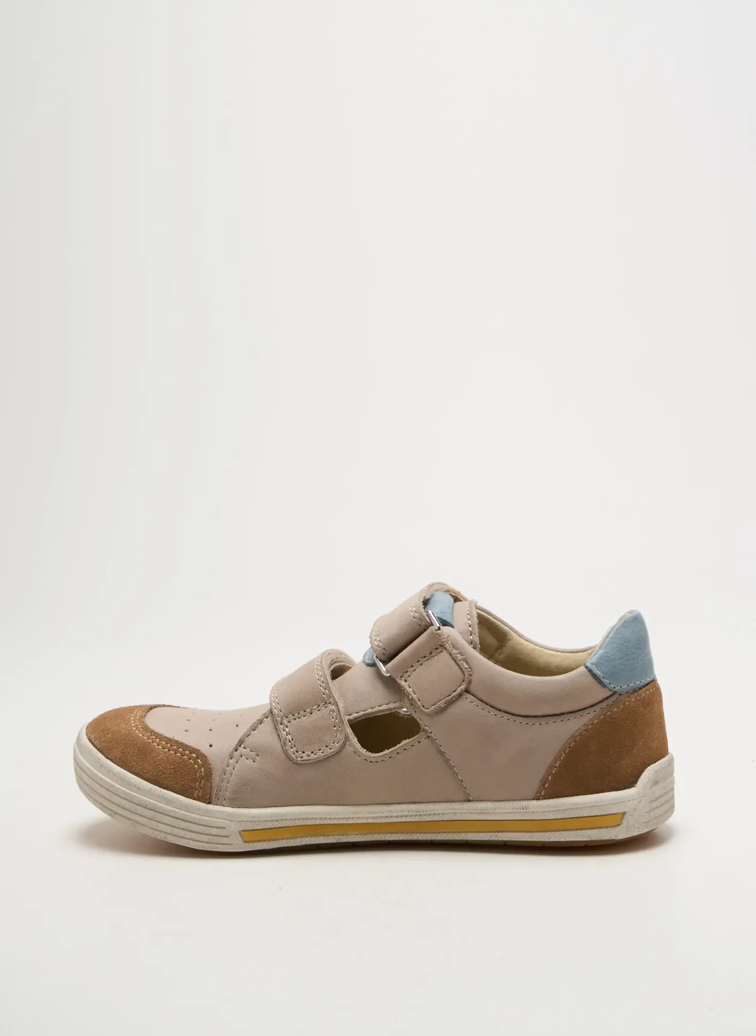 Baskets Noël Beige Bout Rond