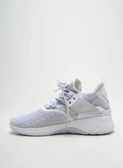 Baskets Palladium Gris Talon De 4 À 6cm