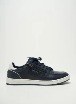 Baskets Redskins Bleu Bout Rond