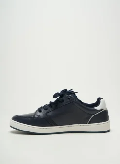 Baskets Redskins Bleu Bout Rond
