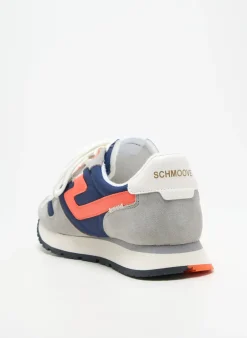 Baskets Schmoove Bleu Bout Rond