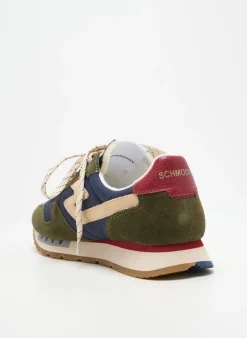 Baskets Schmoove Vert Bout Rond