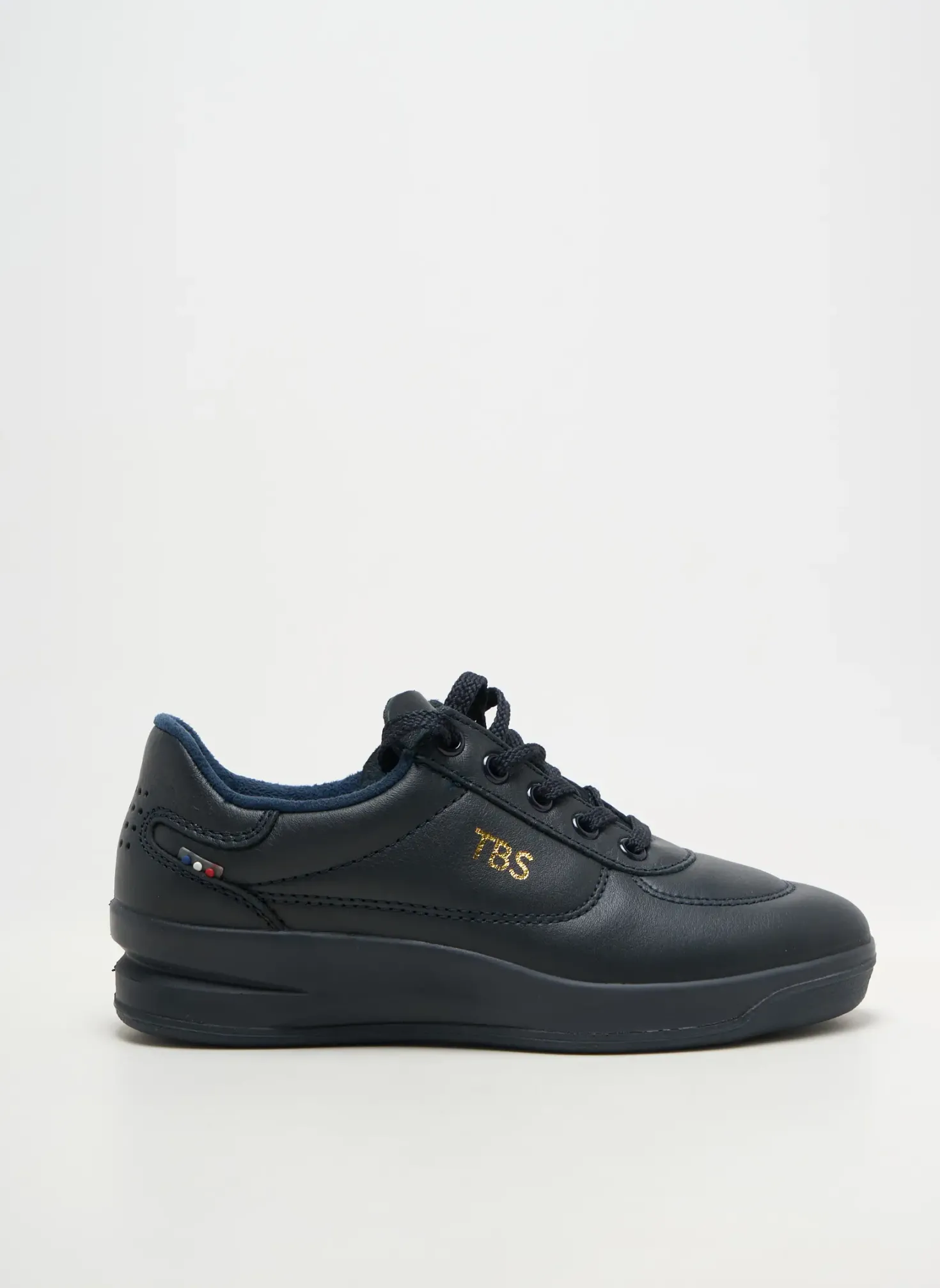Baskets Tbs Noir Bout Rond