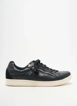 Baskets Tbs Noir Talon Plat Jusqu'à 3cm